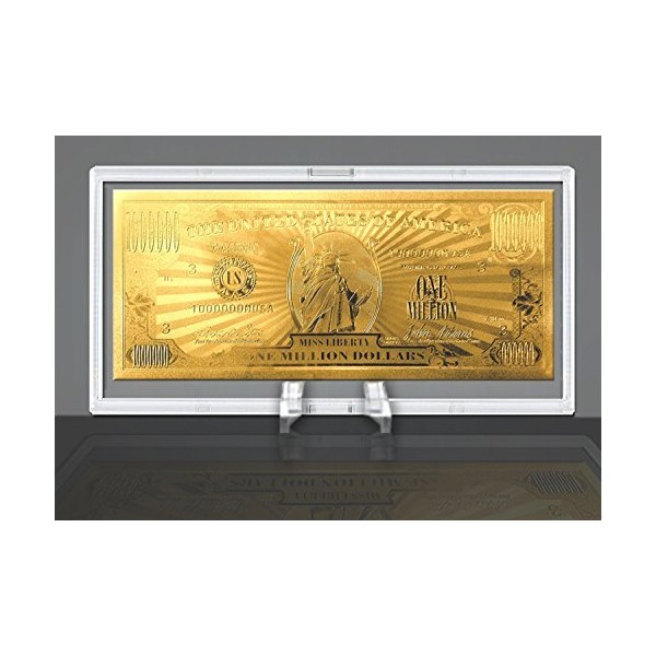 American Art Classics Gold Million Dollar Bill Commemorative