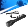QS‑42 Diving Flashlight Underwater Diving Light 100m Depth Waterproof Torch