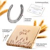 PURAJA Horseshoe Gift | Real Worn Horseshoe | Lucky Charm