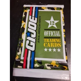 1991 Impel Hasbro GI Joe Trading Cards - 12 Cards in Sealed Pack vintage MINT