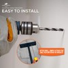 Heavy Duty Floating Shelf Bracket - Invisible Hidden Shelf Supports