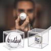 Unbranded 3 Pack Championship Ring Display Case Clear Acrylic Display