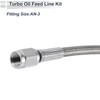 RATCHROLL AN3 Turbo Oil Feed Line Kit 32inch Pressure Remote