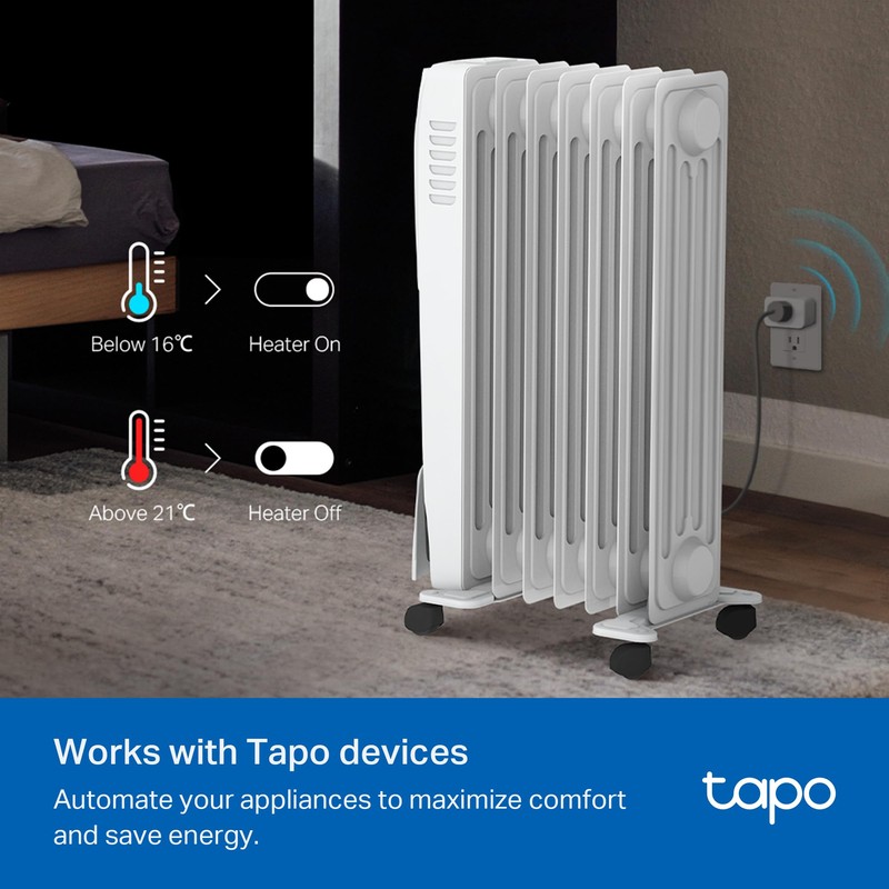 TP-Link Tapo Smart Temperature and Humidity Sensor | Requires Tapo