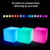 Cube Lights with Remote Control USB Charging Desk Lamp for