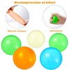 Skylety 8 Pieces Glow in The Dark Sticky Balls Elevated