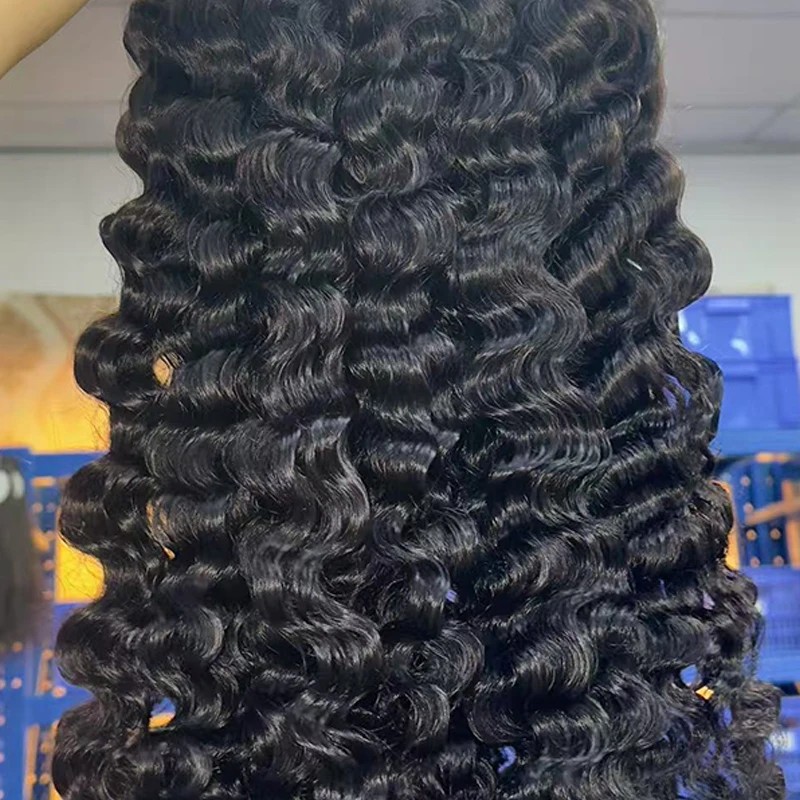 Raw Cambodian Raw Hair Bundles Thick Full End Single Donor