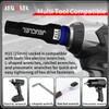 JEUCLEL 15mm Hex Impact Bit Socket, H15 1/2-Inch Impact Drive
