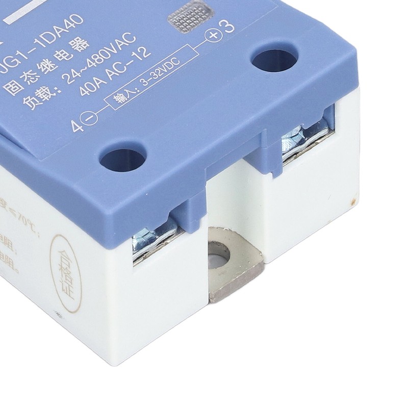 Solid State Relay 40A Single Phase DC 3‑32V Input AC