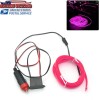 Unbranded Dashboard Interior Atmosphere Light EL Wire Strip 12V Led