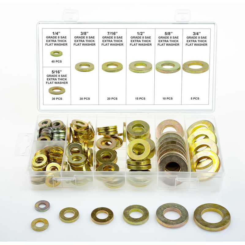 Swordfish 32850 - SAE Pattern Grade 8 Hardened Extra Thick