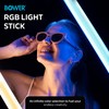19-Inch 360-Degree RGB LED Light: 9 Colors, 3 White Modes,