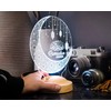 Ramadan Decorative Islamic Eid Mubarak Decoration 3D LED Lamp Gift