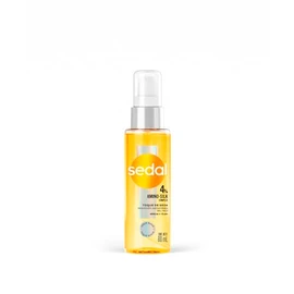 Sedal Sérum + Óleo para Cabello Toque de Seda, 4% Amino-Silk Complex. 100 h de Suavidad en 1 min*. Cabello 100% más Sedoso. Control del Frizz*, 60 mL
