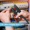 Automatische Abisolierzange, 0,03-16mm², AWG 32-7, mit Schneidefunktion, für Elektroinstallation und