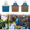 Unisex Restaurant Canvas Aprons Kitchen Barbecue Cooking Apron Bartender Avental