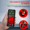 EMF Meter, 3-in-1 Portable Electromagnetic Field Radiation Detector Handheld EMF