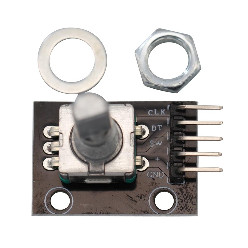 Heevhas Rotary Encoder Module KY-040 Rotary Encoder Switch 360 Degree