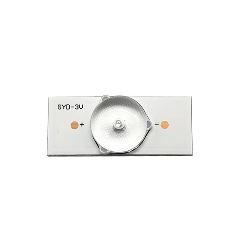 100PCS 3V SMD Lamp Beads with Optical Lens Fliter for