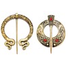 XGALA - Broche Vikingo, Prendedores para Ropa, Estilo clásico, 2