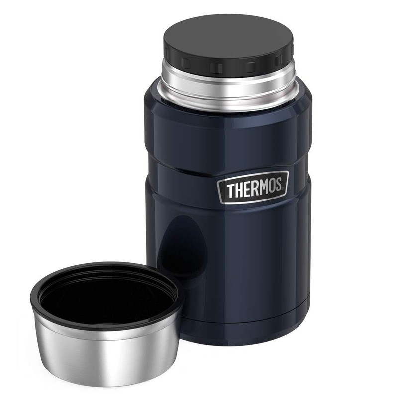 Thermos Stainless King Food Flask, Midnight Blue, 0.71L, 101423