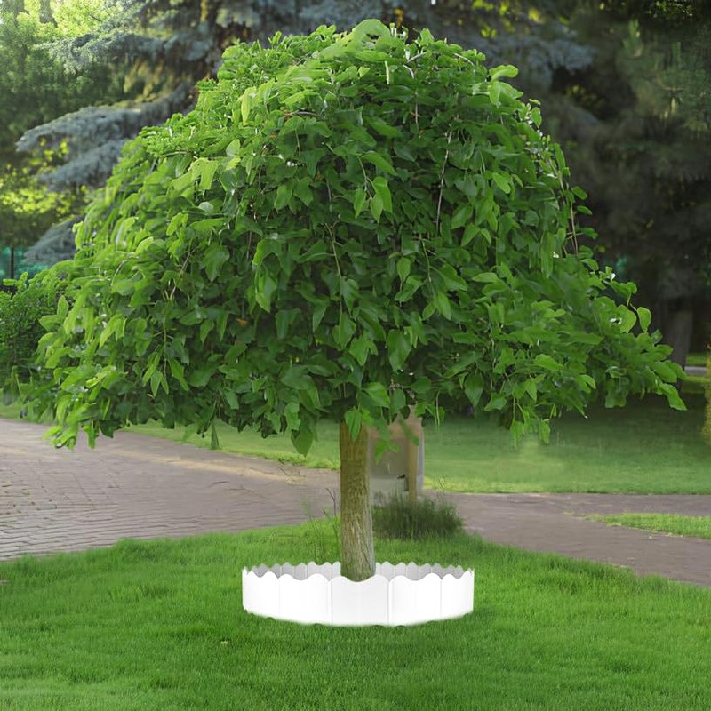 Orgrimmar 20 ft Garden Edging 40PCS Interlocking Landscaping Edging Kit,