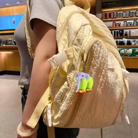 Gtzzot Viral Italian Brainrot Costume Animal Keychain - Tung Tung Tung Sahur, Tralalero Tralala Shark in Sneakers for Collection & Play (Elephant)