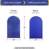 Bling Royal Blue Arch Cover, 6 FT Sequin & Fabric
