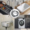 Universal Washing Machine Hose, 1.5/2/2.5/3/4/5/6 m Drain Hose Extension for
