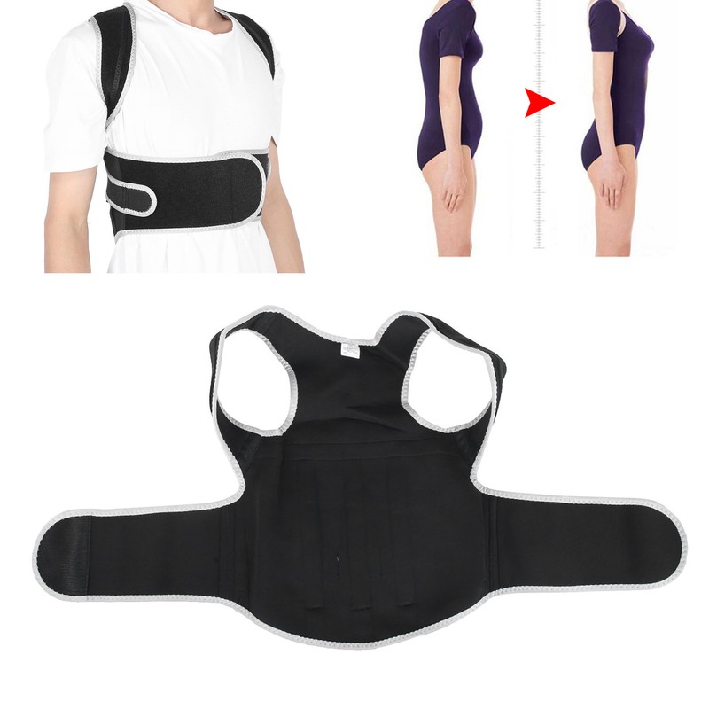 Posture Corrector Breathable Adult Back Waist Spine Support Belt Brace