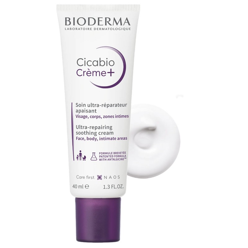 Bioderma Cicabio Crème+ Restorative Soothing Cream - 40ml