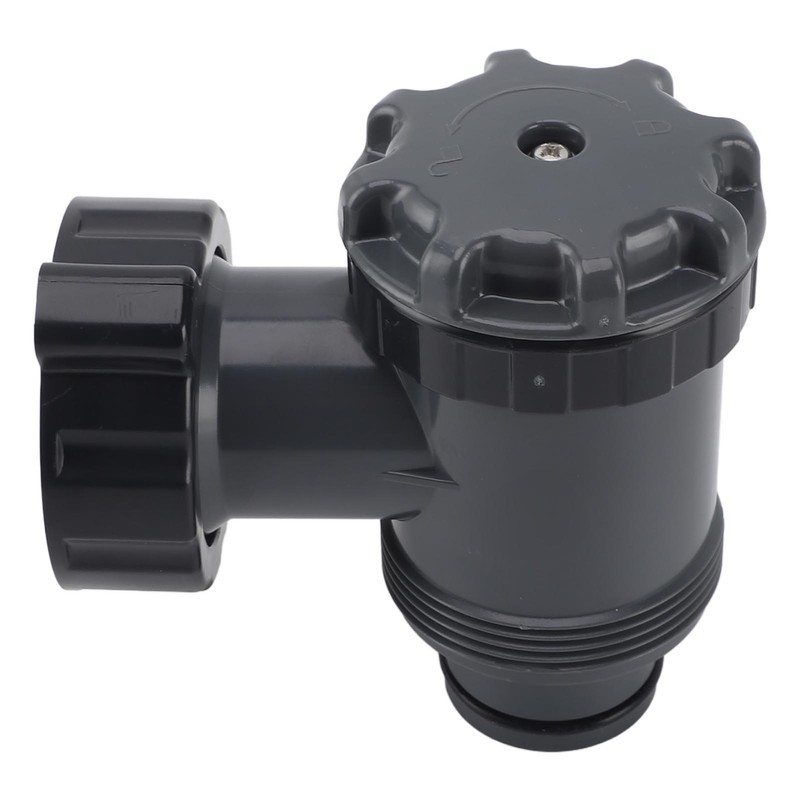 Swimming Pool Plunger Valve 38mm ABS Anti Clogging Efficient On