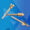 10pcs HSS Titanium Coated Woodworking Edge Cutters Trimmer Router Machine