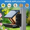 6 pcs T-Post Mounting Bracket, Stainless Steel T Post Target