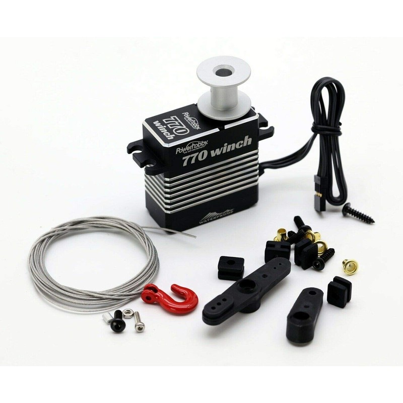 Powerhobby 770 Winch Waterproof Brushless Rock Crawler Servo