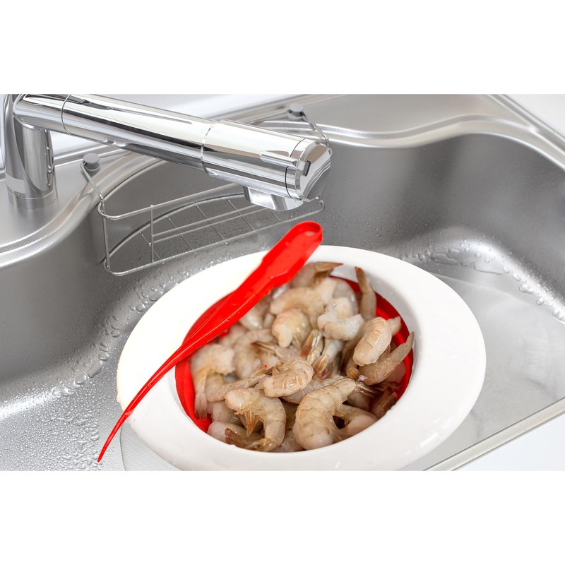 Maine Man Shrimp Peeler Deveiner Cleaner Tool, BPA-Free, Fast Shell