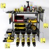 4 Layer Power Tool Organizer Wall Mount, Heavy-Duty Tools Holder