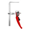 QWORK® Lever clamp, Quick Release with 160 mm Capacity and