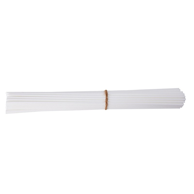 Reed Diffuser Replacement Sticks, 9.8 inches, 50-Pack, Natural Rattan (White)