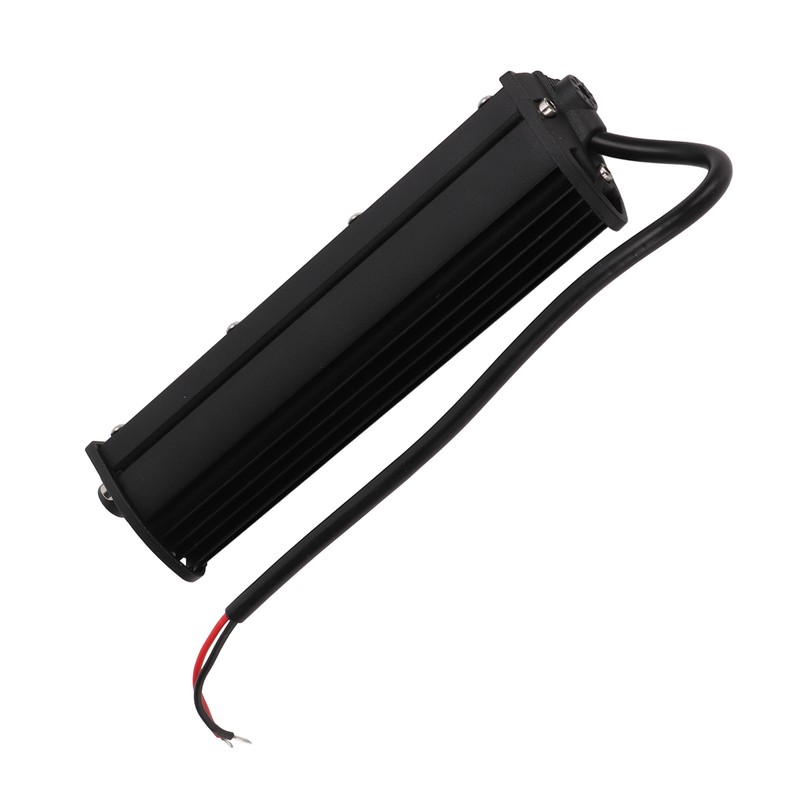 Black Car LED Work Light Driving Lamp 54W Single Row