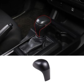 carmotion88 Matte Black Car Gear Shifter Knob Head Cover Trim For Toyot-a Tacoma 2016-2022