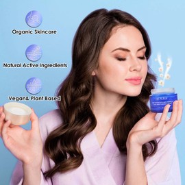 AUSLKA Daily Moisturizer Cream Lotion, With Jasminum Extract, Moisturizer For Normal To Dry Skin, Non-Greasy Face Skin Moisturizer 1.86 FL OZ