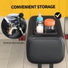 TDOFYH Car Rear Seat Armrest 2 Row Console Box with