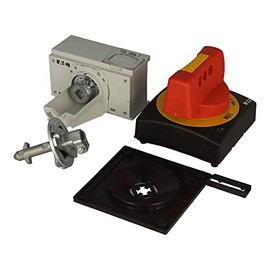 NZM1-XTVDVR | Y7-260178 | MOELLER RED/Yellow Door Coupling PADLOCKABLE Rotary Handle + Interlock