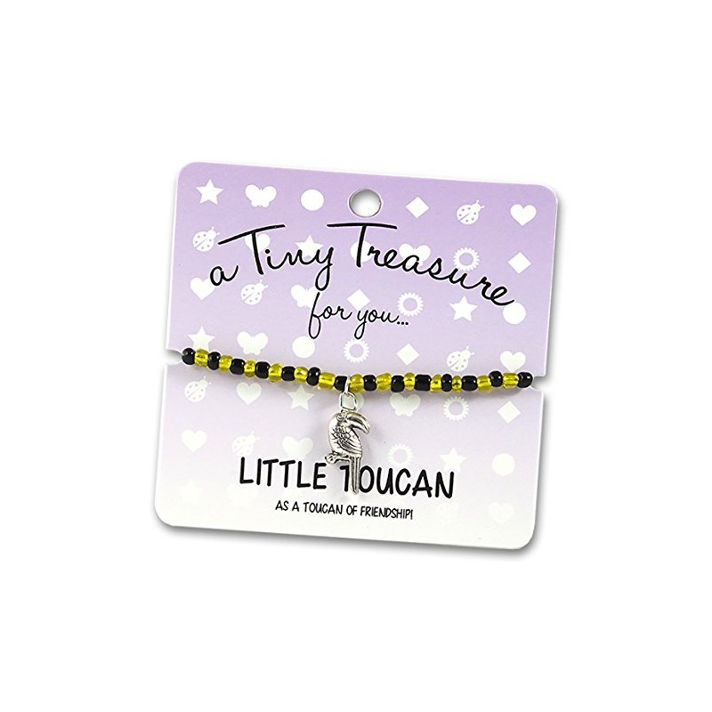 A TINY TREASURE FOR YOU... SAFE TRAVELS! Bracelet