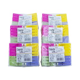 Sekiden Soft Band Pinch, 14 pcs, Set of 6, Clothespins, Non-marking Hanger, Securely Slips In, Anti-Slip, Eco Craft, Bulk Purchase