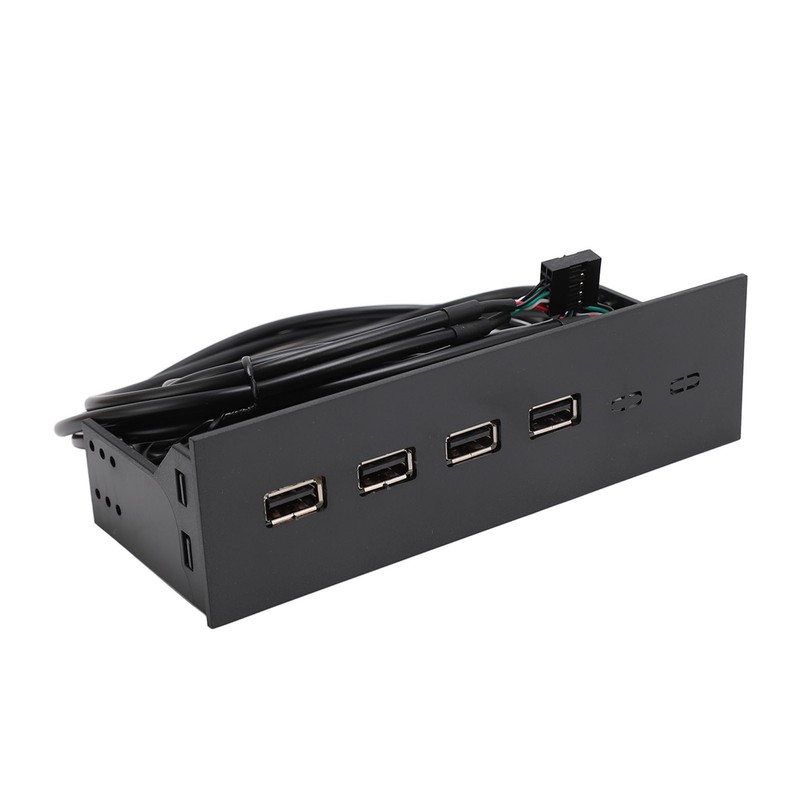USB Front Panel Hub 5.25in 4 Ports High Speed Stable