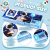 Henoyso Multifunctional Pencil Box for Boys Astronaut Pencil Case with