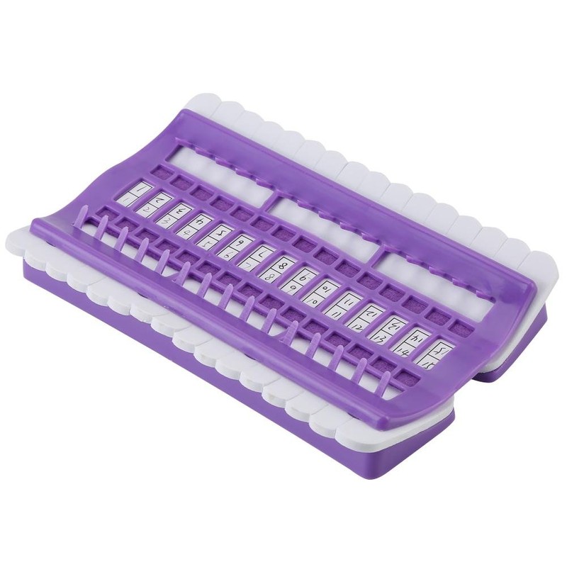 Embroidery Thread Organiser, 30 Positions Sewing Needle Pins Holder Cross