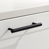 Modern Contemperary Hexagon Black Cabinet Pull Handles for Door, Cupboards